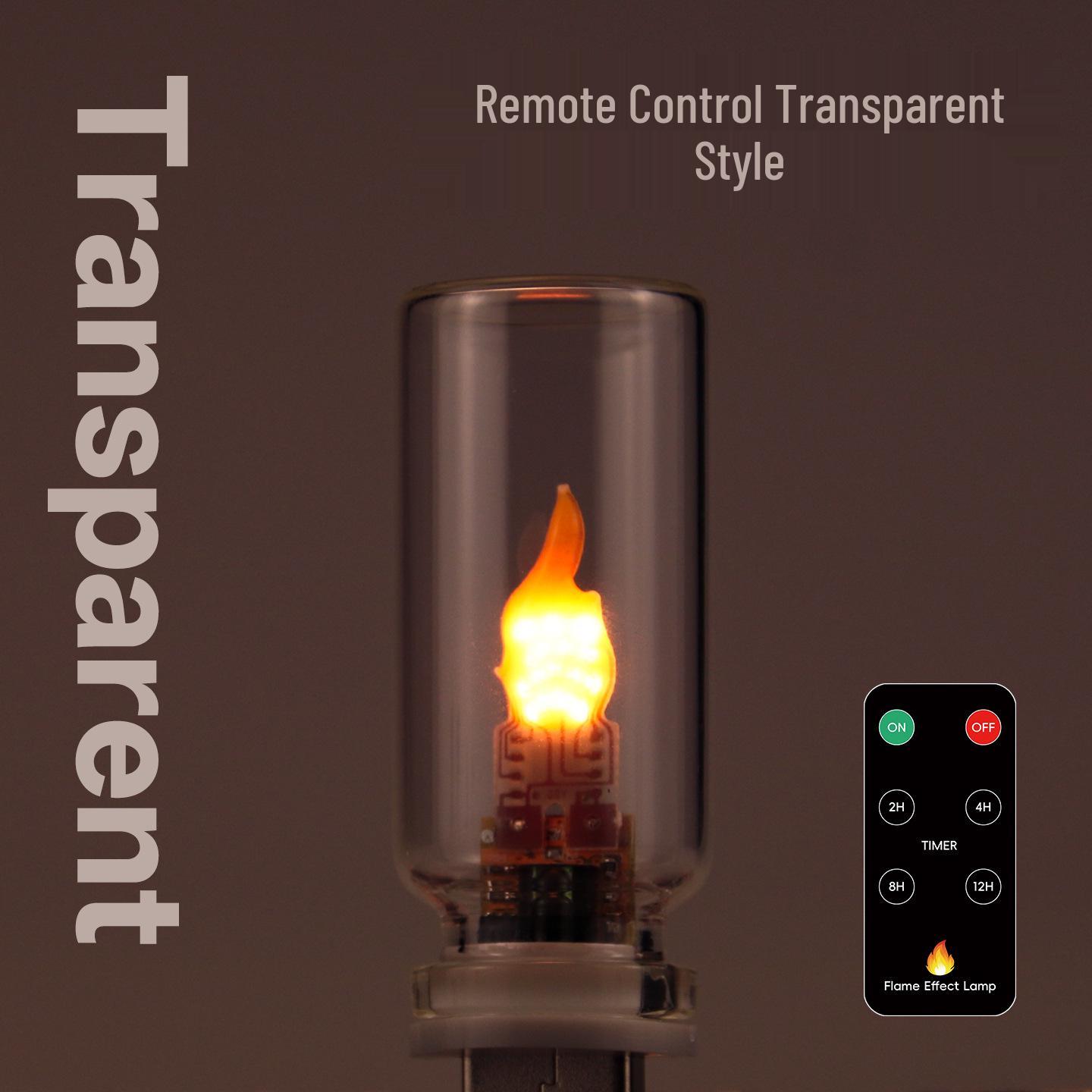 

Прикордонна USB світлодіодна настільна лампа з імітацією полум я: Нічник у скляній пляшці та електронна свічка для спальні