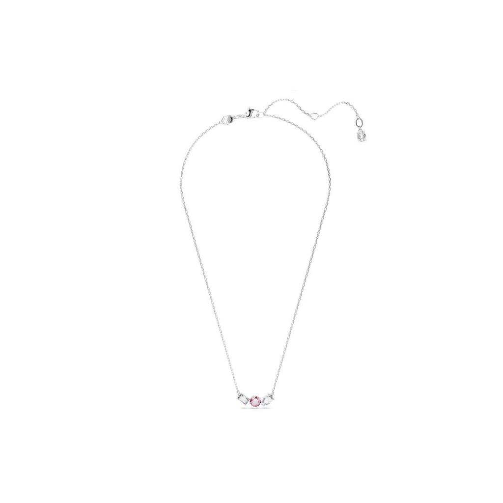 Swarovski Mesmera Series Rhodium Plated Necklace Women necklaces Pink 5668275