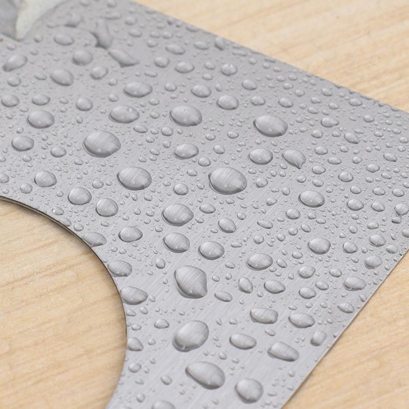 Piastra di Riparazione Serratura Porta Acciaio Inossidabile Piastra di Fissaggio Serratura Circolare Cerniera Maniglia Porta Rinforzo per Installazione Accessori Hardware