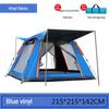 4-6 Person Outdoor Automatic Quick Open Tent Rainfly Waterproof Camping Tent Family Outdoor Instant Setup Tent with Carring Bag