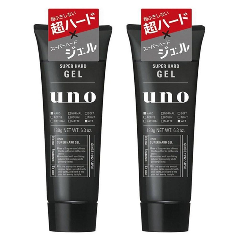 Uno Super Hard Hair Gel 2 pcs 180g