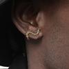 A Personalized Stainless Steel Centipede Earring, Trendy Men's and Women's Hip-hop Rock Avant-garde Jewelry Ear Studs