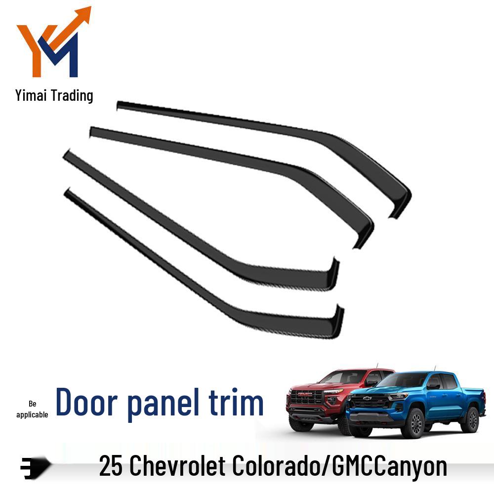 Chevrolet Colorado & GMC Canyon Front/Rear Inner Door Panel Trim Strips