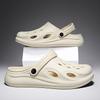 Fashion 2025 Summer New Hole Shoes for Men Breathable and Comfortable Garden Clogs Slippers Anti Slip Beach Sandals Shoes