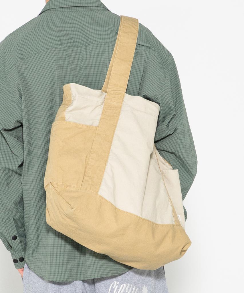 Xtonz Xta108 Ripstop Cotton Washed Tote Bag (Beige)