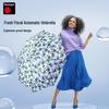 Knirps Automatic Folding Floral UV Umbrella