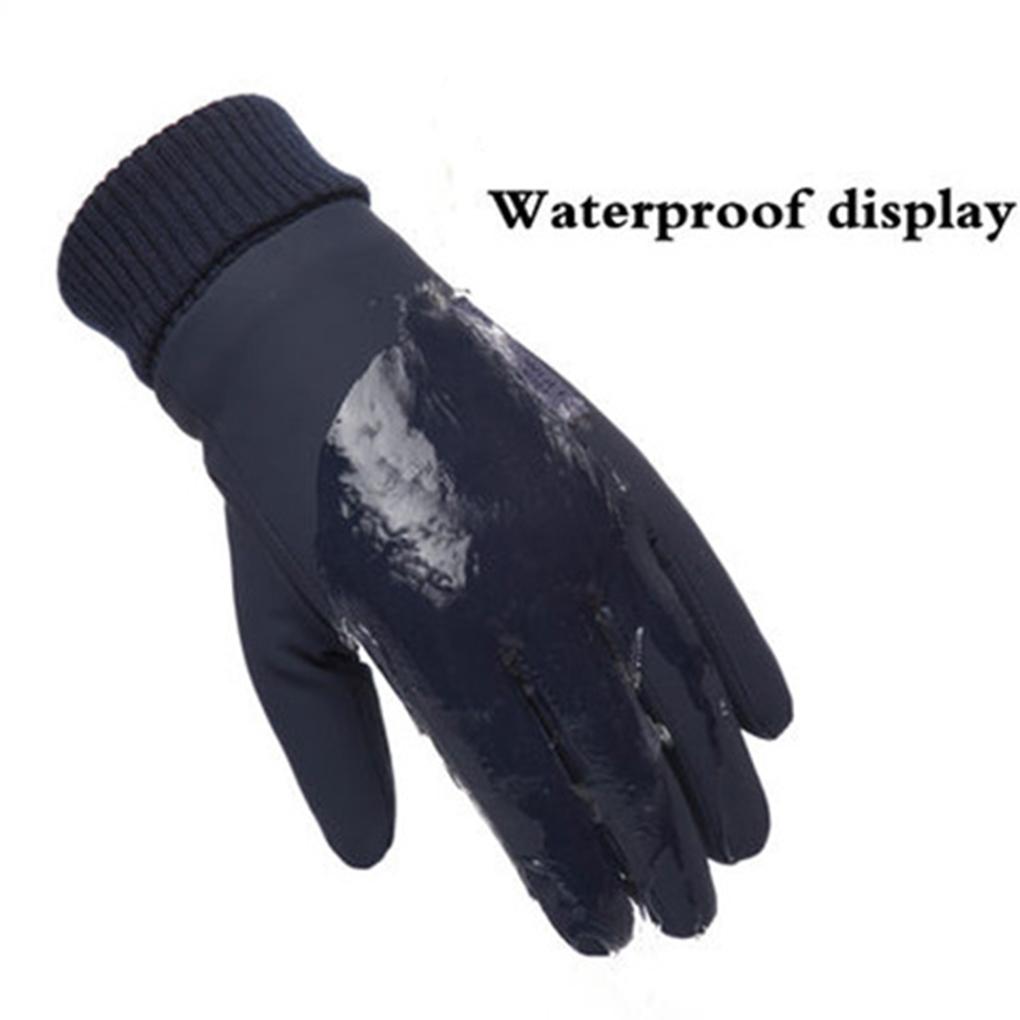 Winter Gloves Universal Outdoor Hands Warmer Cycling Simple Clothes Sport Style Hiking Touch Accessory Glove Screen Men