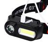 Outdoor Camping Portable Mini XPE + COB LED Headlight USB Charging Fishing Headlights Flashlight