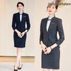 High-End Women's Workwear Set: Business Suit, Hotel Reception, Flight Attendant, Beauty Salon Uniform