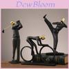 Resin Sports Figurine Decor For Living Room Office Desk Modern Minimalist Home Decoration