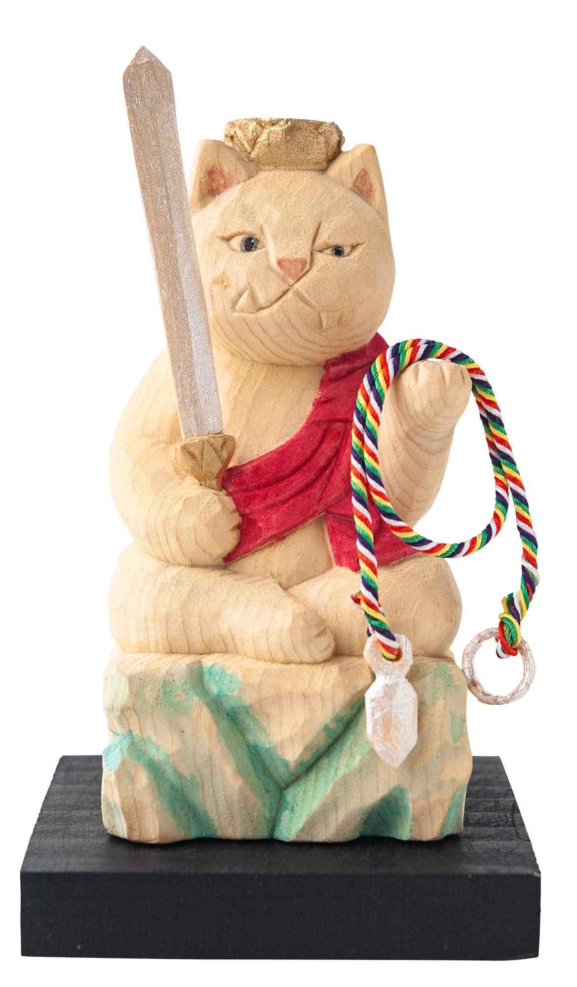 

Cat Buddha Acala deity of the Year of the Prototype supervised by Butsuya Sakai Guardian deity of the Zodiac Figurine Fudo (Guardian Rooster) -