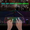 K401 Wired Gaming 61-Key Compact Keyboard