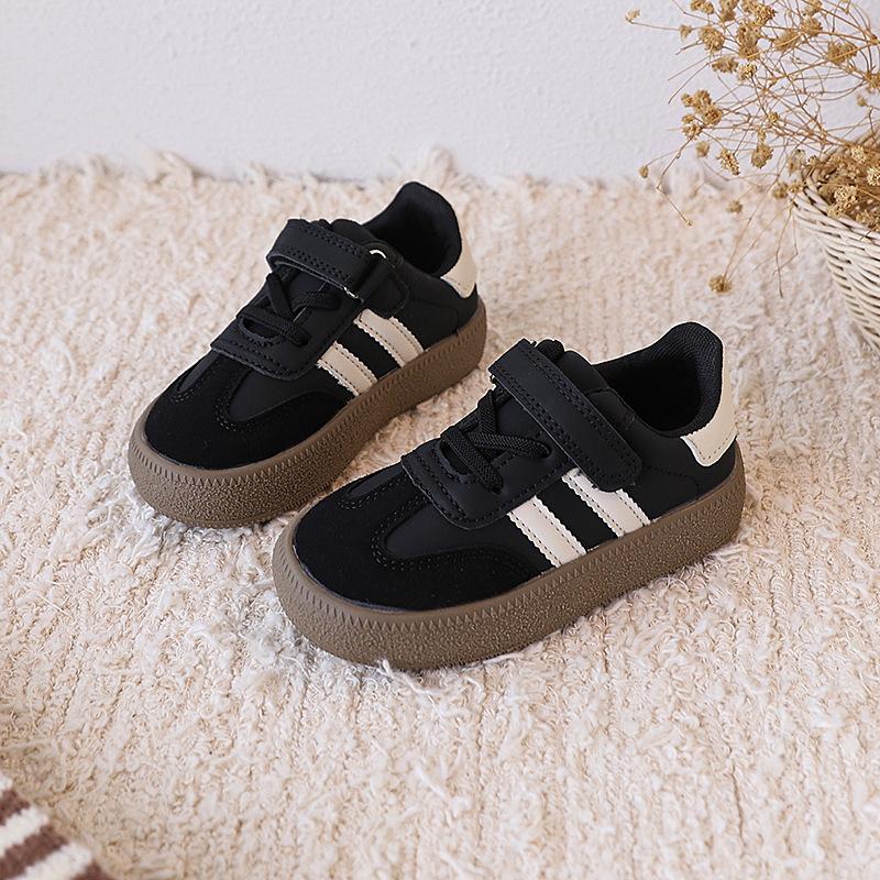Children's moral training shoes spring and autumn new casual older children's board shoes boys' sports shoes fashion girls' soft-soled shoes 2025