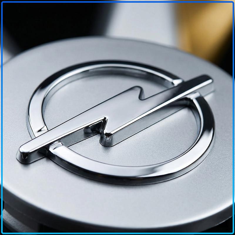 For Opel Crosa D Astra H Insignia Astra J Zafira B Mokkaastra Vivaro Astra G 4Pcs 56mm Car Wheel Center Caps Hub Cap Covers Emblem
