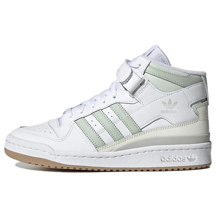 (WMNS) adidas Originals FORUM Mid  White Linen Green  Women s GX4578 EU 36