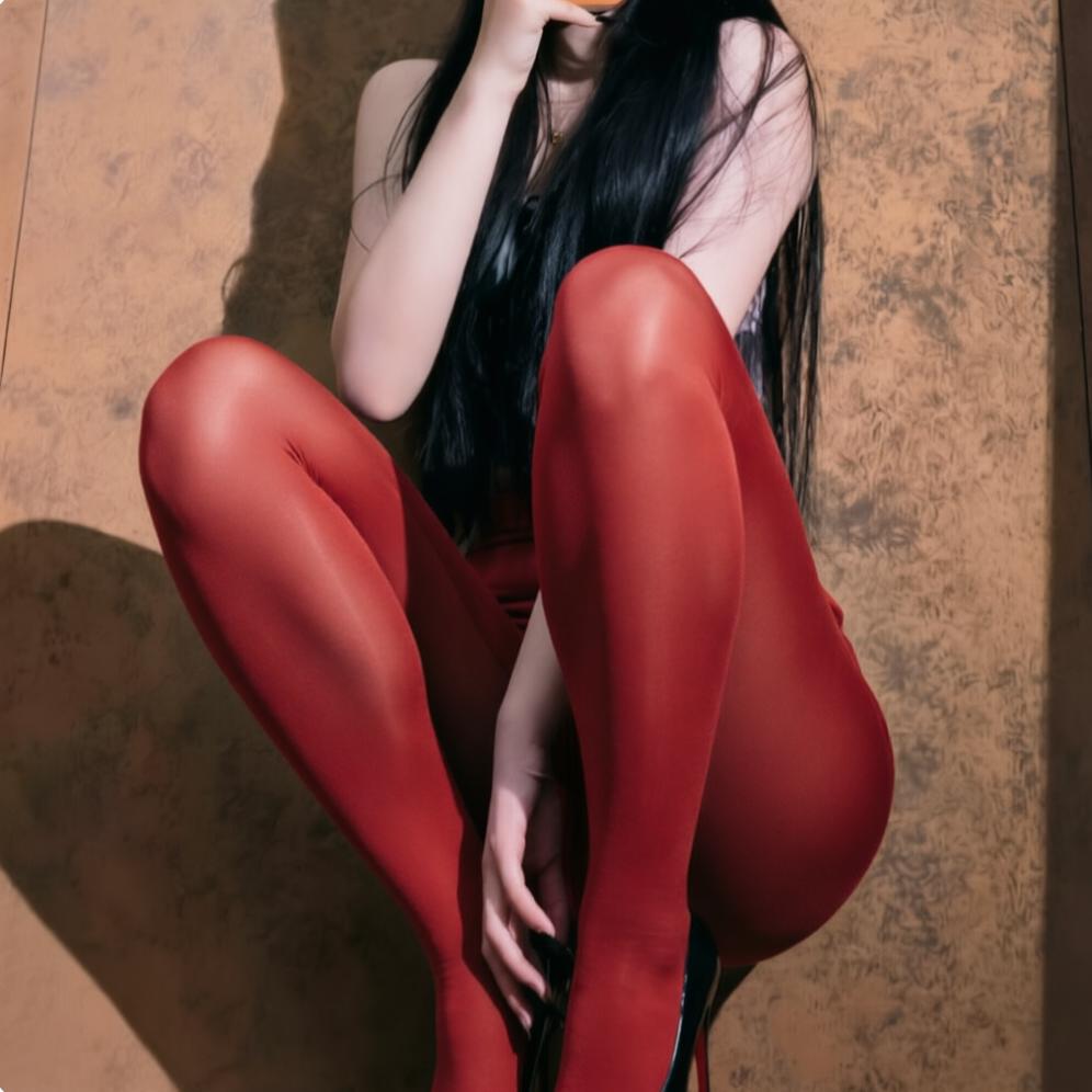 

Freedom Purple Oil-Shiny Closed-Crotch Pantyhose Silky Transparent Tights Underwear Thigh Hosiery Pink Body Stockings For Women One Size