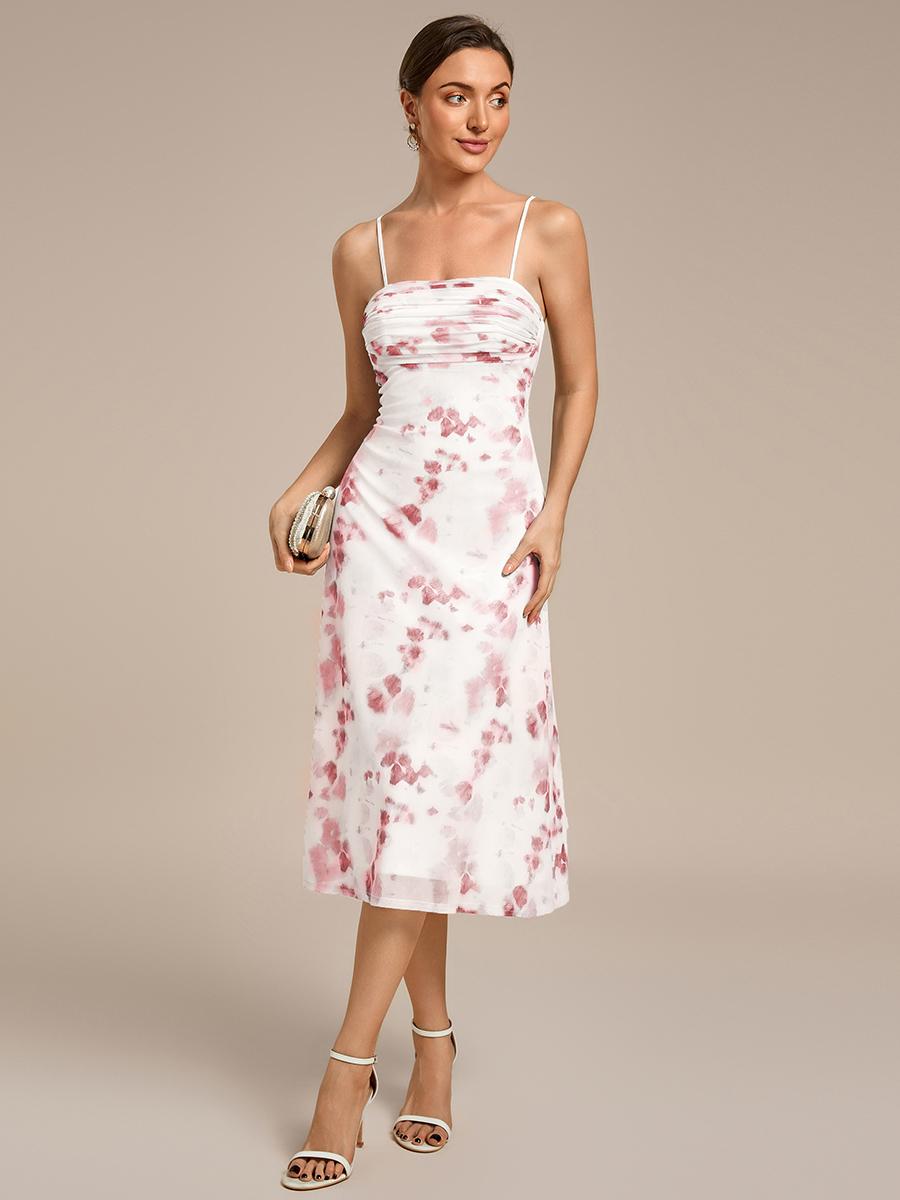 

Ever-Pretty Женское цветочное платье без рукавов, регулируемое, многовариантное, миди, для гостьи на свадьбе, с высокой эластичностью L красно-желтовато-коричневый/красный