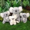 Plyšová hračka Simulovaná koala Vycpaná hračka Panenka Strom Wombat Panenka Zoo Suvenýr Dárek ke Dni dětí