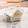 Double-Layer Plastic Drain Basket