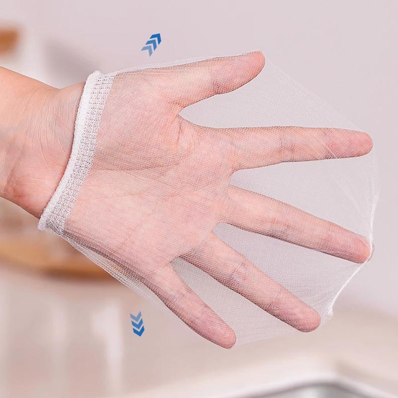 100 Stück/Packung Einweg-Spülbeckenfilter Küchenabwassernetz Müllfilterbeutel Spülbeckensieb Badezimmerabfluss Haarverstopfungsnetz