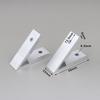 2020 3030 4040 4545 5050 6060 Winkelverbinder-Set 2 Stück 45 Grad Aluminium-Winkelverbinder für Möbelbau