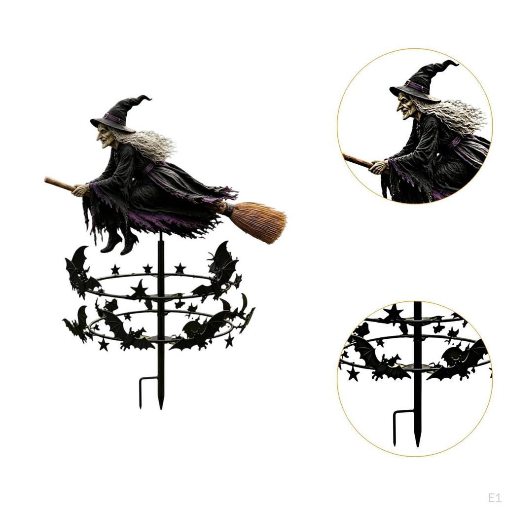 Die Hexengarten Windrad Skulptur für Rasen, Garten, Außenbereich