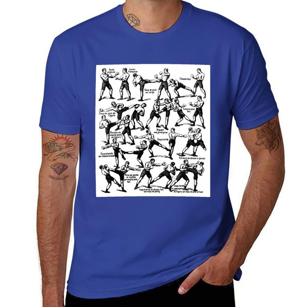 Savate La Boxe Francaise Klassieke Vormen Historische Europese Krijgskunsten HEMA T-shirt kawaii kleding sweaters heren