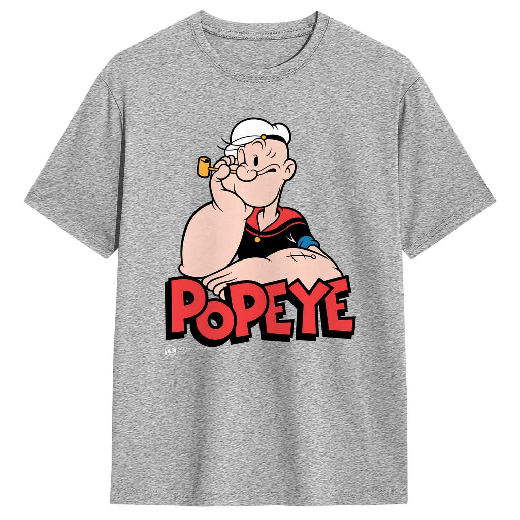 Popeyed the SailorUnisex T Shirt Summer 100 Cotton TShirts For Unisex Custom Logo Tee Shirt Short Sleeves Streetwear Tees