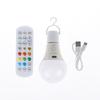 1 Set Rechargeable Smart Dimmable E27 Bulbs With Timing Cordless Battery Operated Light Bulb Rgb/3 Color Usb Led Lamp Bulb