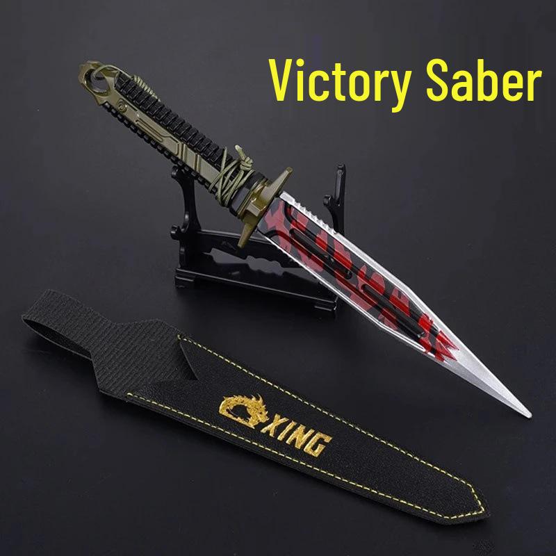 Newcomer Discount: Dark Zone Breakout Victory Dagger Metal Model Alloy Ornament
