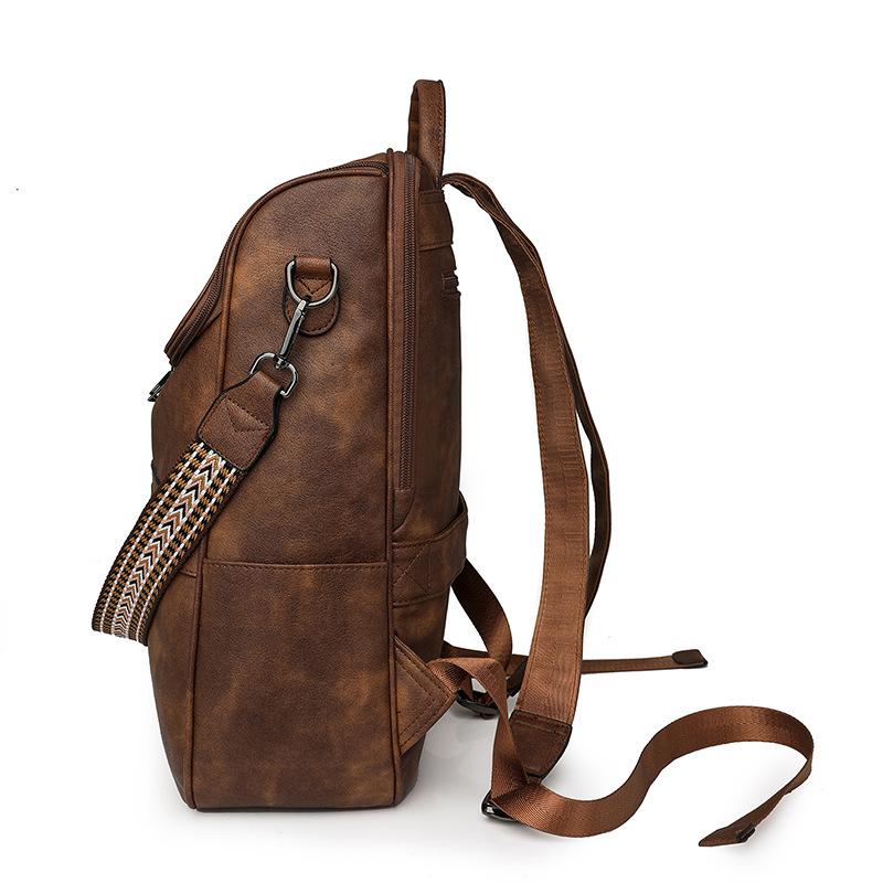 Chic British Style Retro Backpack: Spring 2025 Trend for College Students
