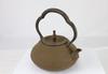 Iwachu Iron Kettle, 18-inch Gourd Arare Pattern, Brown, 1.3L, 11002, Nanbu Ironware