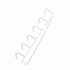 Multifunction Kitchen Storage Rack Cupboard Shelf Hanging Hook Wardrobe Organizer Holder White