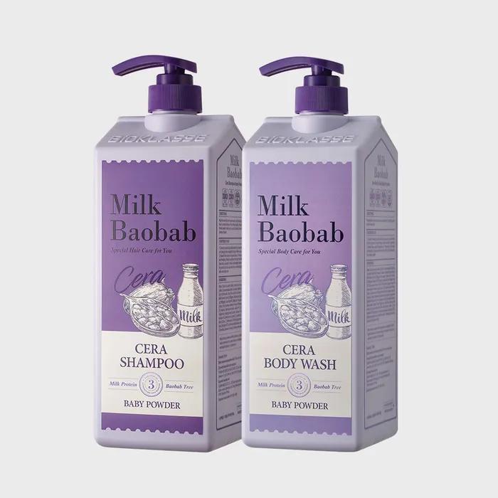 Sarah Shampoo + Body Wash 1200ml (Baby Powder)