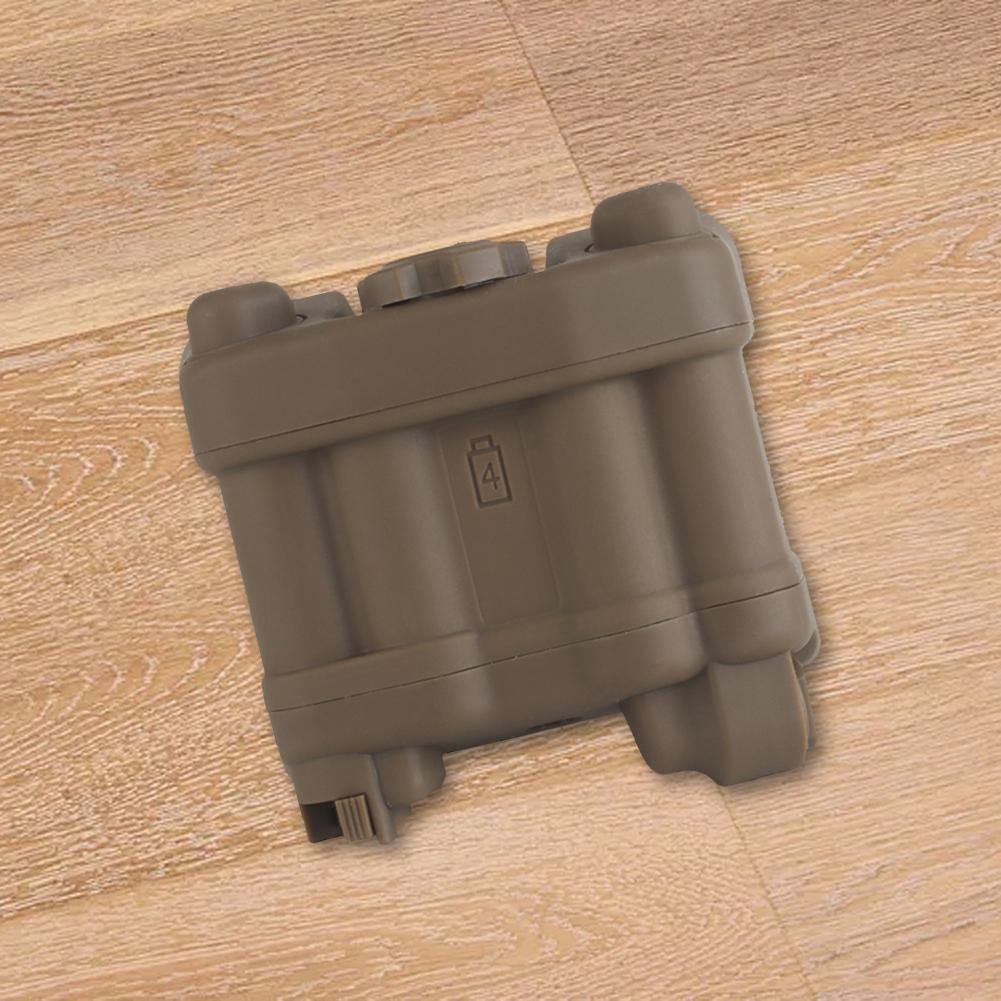 Battery Box Retention System Realistic Elastic Adjustment Balance Weight Bag Helmet NVG Battery Pouch for AN/PVS31 Battery Case