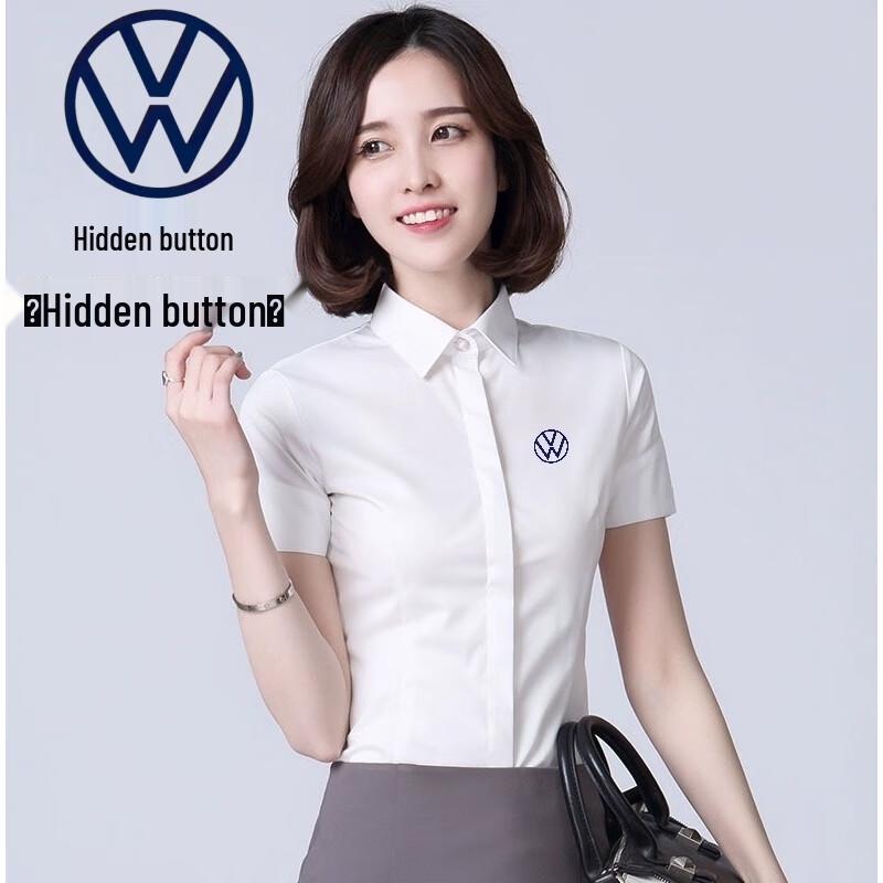FAW-Volkswagen Women s Slim Fit Short Sleeve Shirt 40
