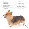 Cute Large Corgi Dog Ornament - Creative Static Model Toy Figure