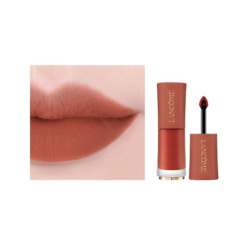 Блеск для губ Lancôme/блеск для губ/глазурь для губ Jingchun Мягкий нюдовый Отбеливающая помада Мягкий матовый Стойкий Цветной #291 Ленивый голый Toute Nue Без подарочной упаковки белый