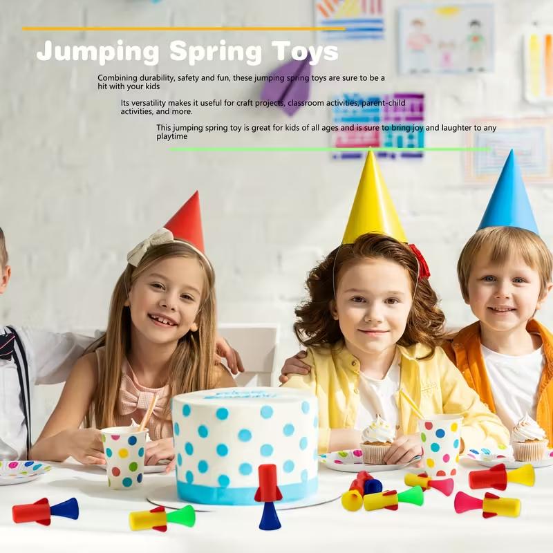 10/20ks Hračky Odpalovací zařízení Stlačení Skákací raketa Dětské narozeninové párty drobnosti Koláčová výplň Velikonoční košík Výplně Školní ceny