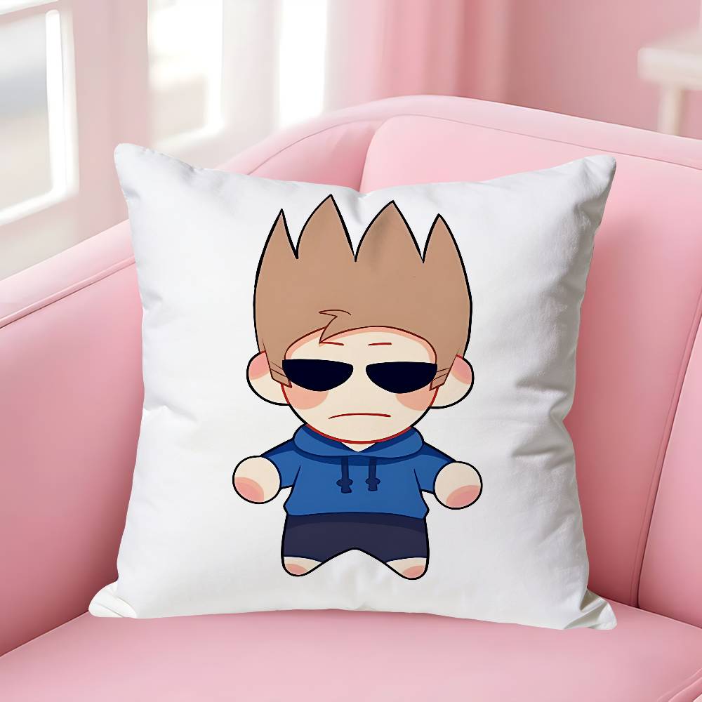 Hot Web Drama EEddsworldsS Various Sizes Square Pillow Case For Car Home Bedchamber Decor Custom Valentine gift 30x30cm