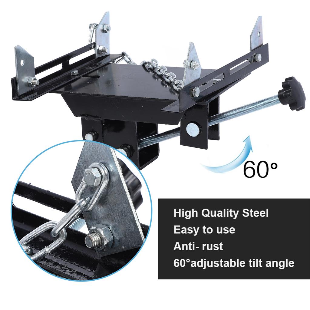 0,5 tunový automobilový nastavitelný podlahový zvedák Zvedák převodovky Adaptér Kapacita Transformace