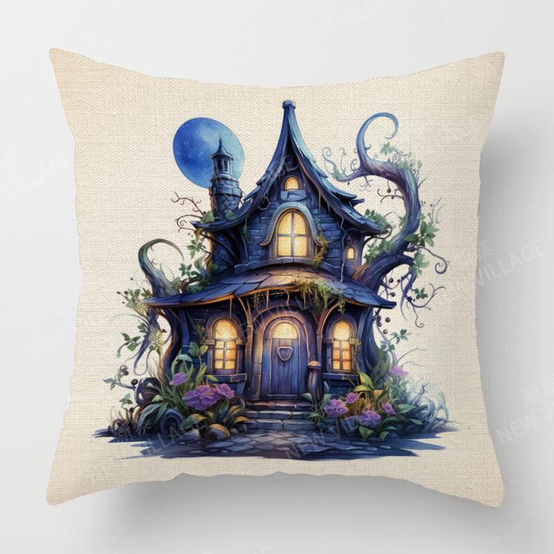 Decorative Cushion Home Living Room Decor Throw Pillow Cover 40*40 40x40cm 60x60cm 45x45cm 50x50cm Pillowcase Halloween Autumn