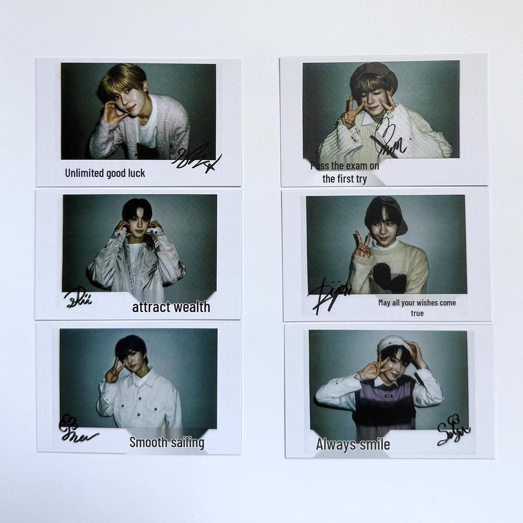 NCT WISH Garden Poppop Instant Photo & Special Card Set