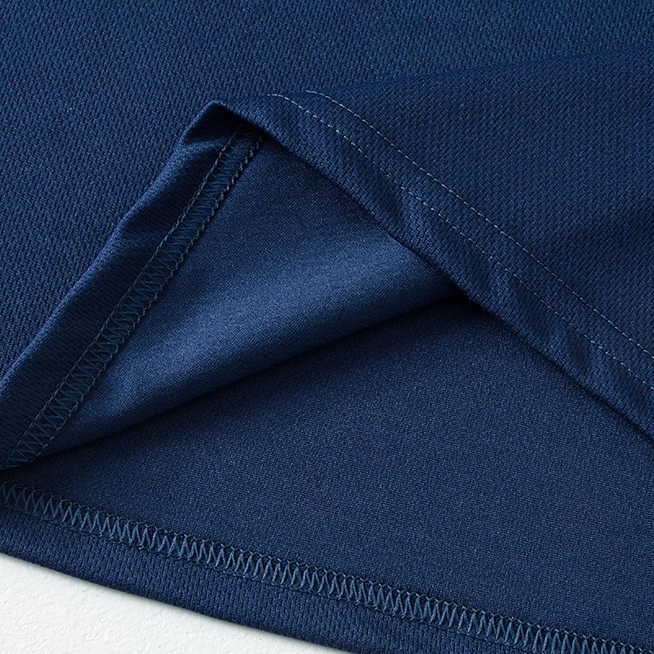 Letní pánské jednobarevné rychleschnoucí sportovní s krátkým rukávem volné běžecké turistické ležérní tričko módní