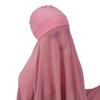 Muslim Women Bonnet + Chiffon Shawl Instant Under scarf Cap Islam Inner Scarf Headband Stretch Hijab Cover Headwrap Turbante