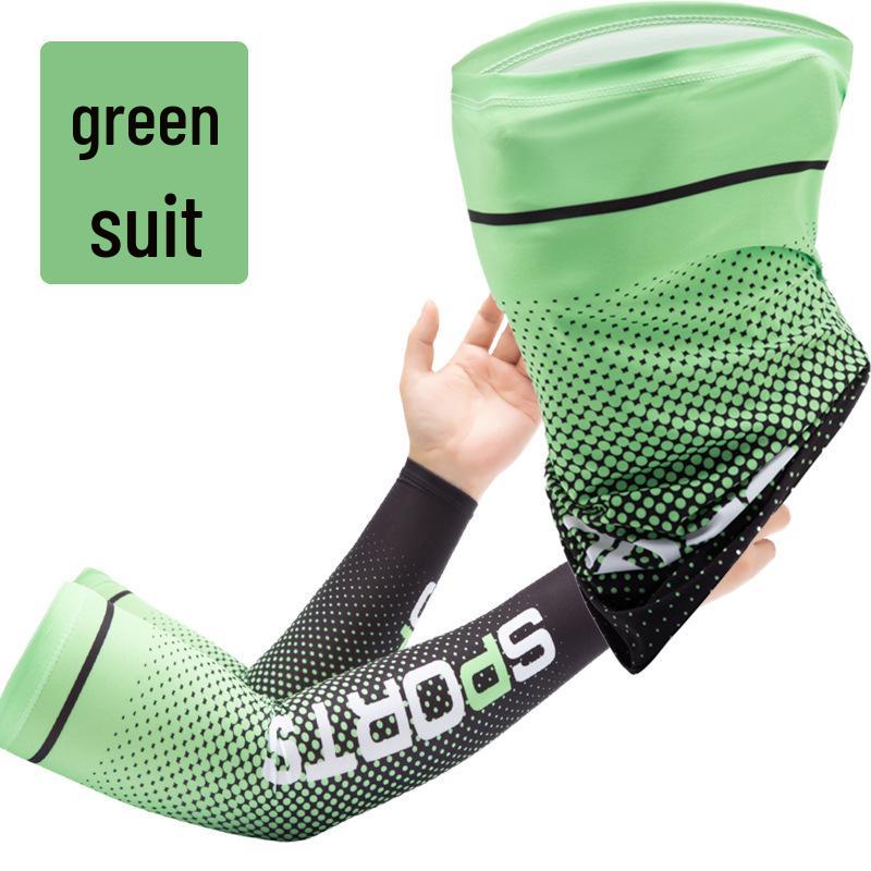 Verlaufende Sonnenschutzärmel aus Eisseide für Männer und Frauen: UV-Schutz für Outdoor-Aktivitäten