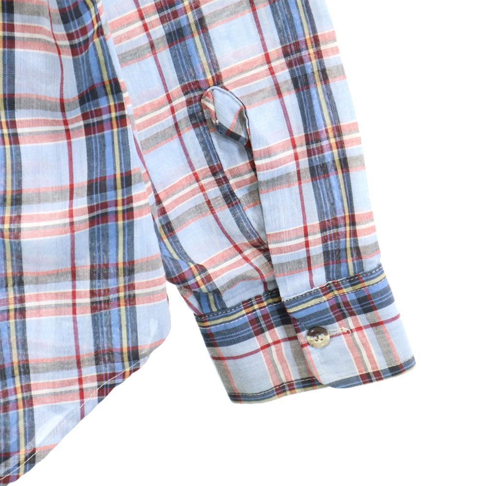 Levi's 70s vintage Košile s dlouhým rukávem s kostkovaným vzorem L modrá Pánská Použitá