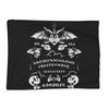 Ouija Board Bat Black Blanket Soft Warm Flannel Throw Blanket Bedding for Bed Living room Picnic Travel Home Couch