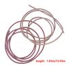 1Pc 183Cm Leather Belt Treadle Parts With Hook 3/16" 5Mm Easy Installment For Household Old Sewing Machines Accessory