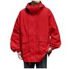 Men's Casual Sports Jacket Waterproof Lightweight Hooded  Hiking Golf Raincoats With  Pockets